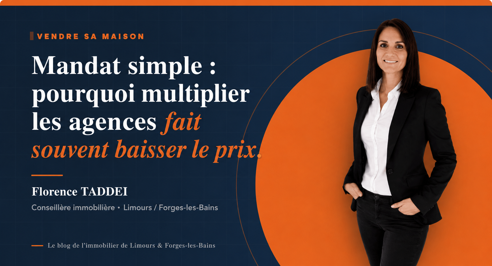 Non, mettre votre maison dans 3 agences ne multiplie pas vos chances de vendre.